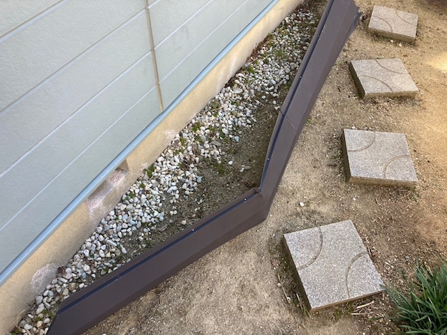 飛ばされた棟板金・別部分